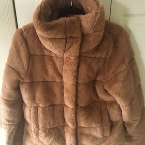 Abercrombie & Fitch shearling jacket